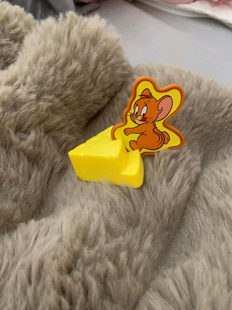 Leuke Tom en Jerry kaas sleutelhanger, Ophalen of Verzenden, Zo goed als nieuw