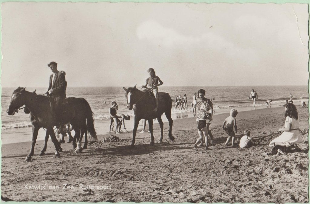 Katwijk aan Zee Ruitersport 1959., Ophalen, 1940 tot 1960, Gelopen, Zuid-Holland