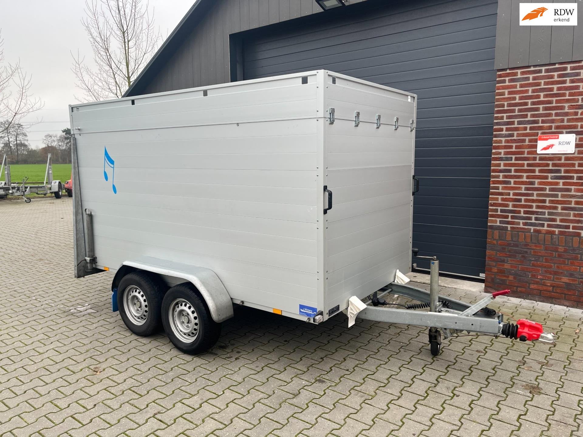 Anssems GTV2000 gesloten aanhangwagen 300x150x150cm, Auto diversen, Anssems, Gebruikt, Johan@jwinters.nl, Annsems straat
i  anssems land, NL