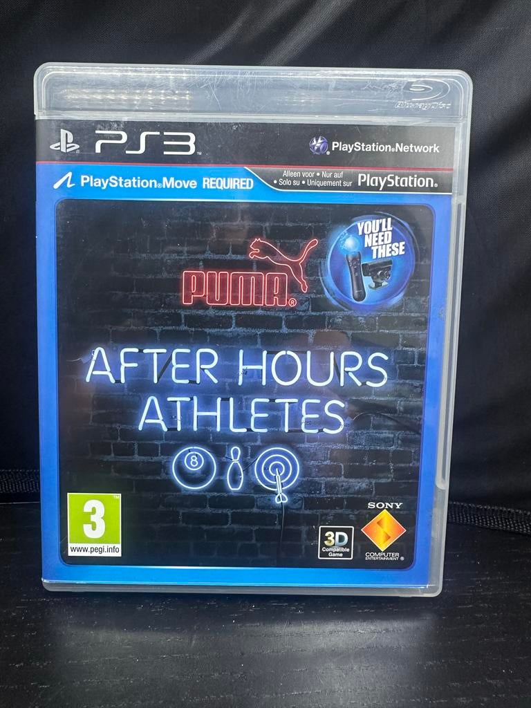 Puma After Hours Athletes PS3 PlayStation Move Game, Spelcomputers en Games, Games | Sony PlayStation 3, Zo goed als nieuw, Sport