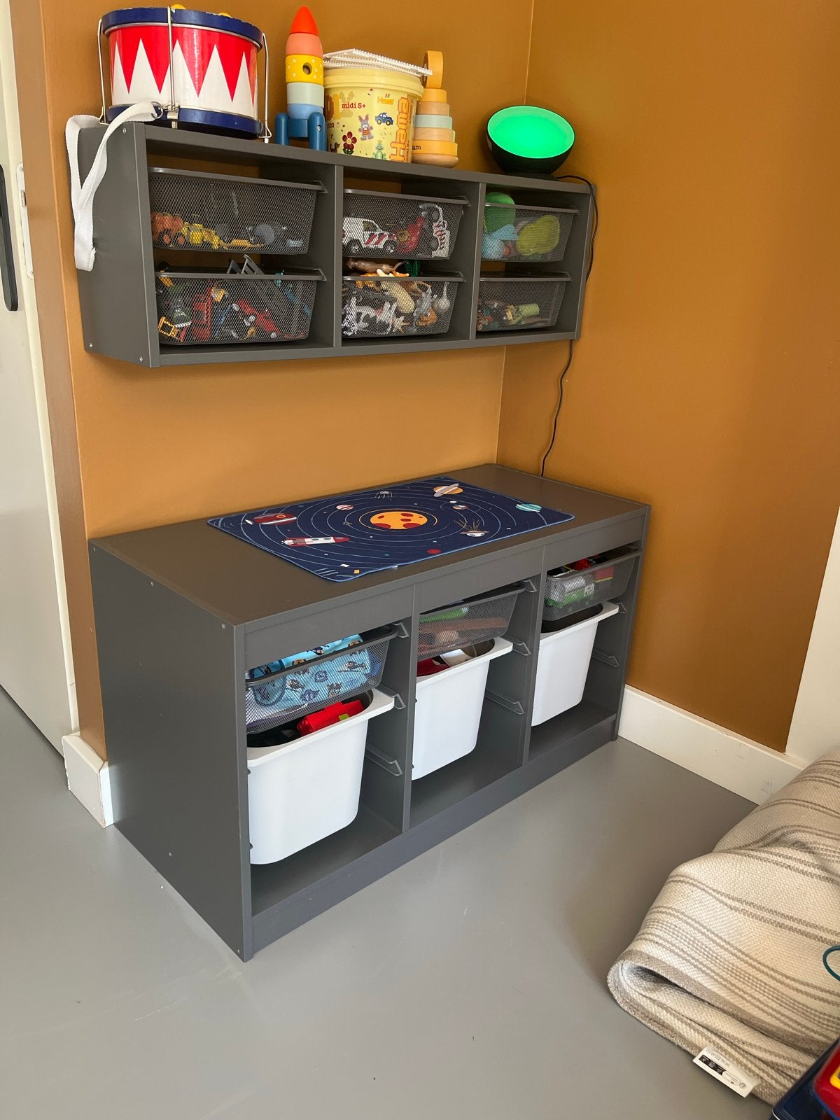 IKEA Trofast opbergkast met bakken - Zo goed als nieuw, Minder dan 90 cm, Kast, Ophalen of Verzenden, Zo goed als nieuw