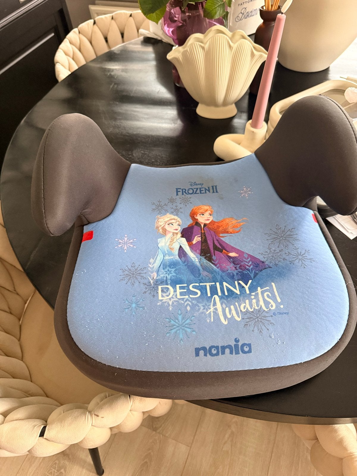 Nania Frozen II zitverhoger - Destiny Awaits!, Overige merken, 15 t/m 36 kg, Ophalen of Verzenden, Gebruikt