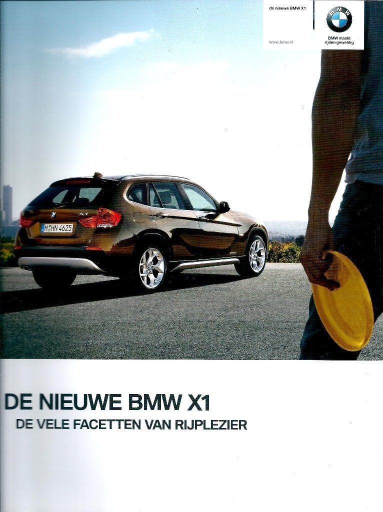 Brochure BMW X1 2009, Ophalen of Verzenden, Gelezen, BMW