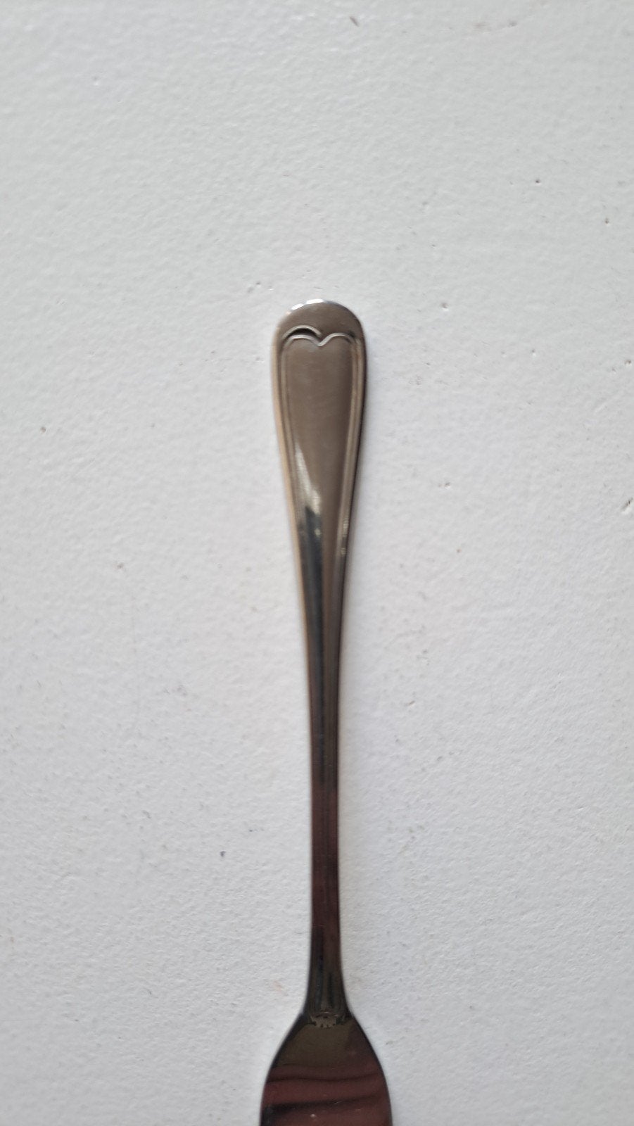 Gero Zilmeta model 790 Linetti dubbel hartfilet kindervork, Ophalen of Verzenden