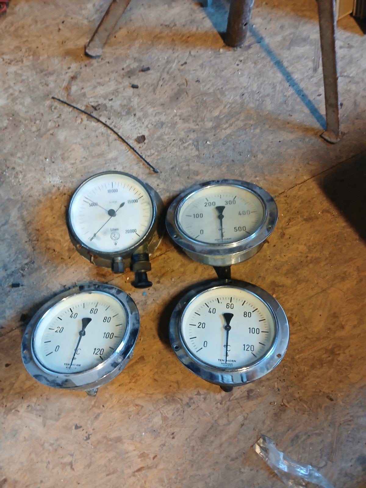 Diverse meters: Temperatuur, Inhoud, en Overige, Doe-het-zelf en Verbouw, Ophalen, Gebruikt, Temperatuur
