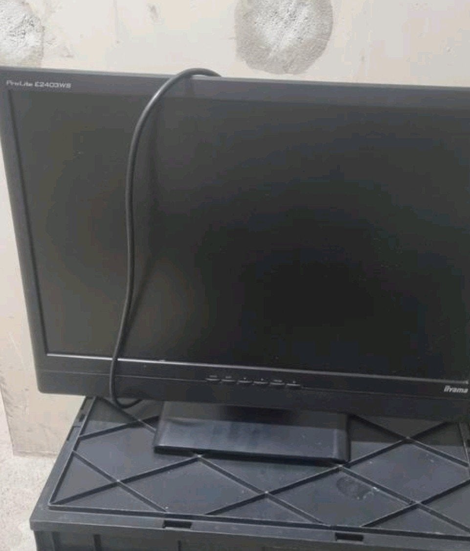 iiyama ProLite E2403WS 24 inch monitor, Gebruikt, Iiyama, Kantelbaar, Full HD