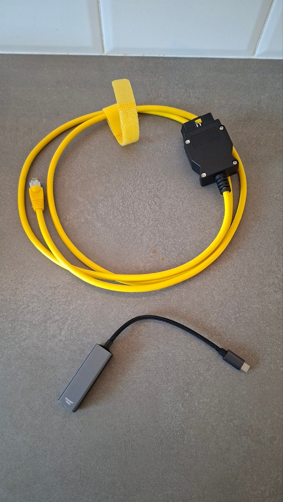 ENET OB2D connector kabel coderen BMW USB C Ethernet-adapter, Ophalen of Verzenden