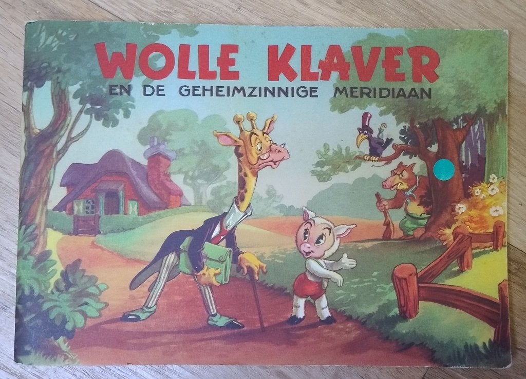 plaatjesalbum MARTEN TOONDER uitgave WOLLE KLAVER, Ophalen of Verzenden, Gelezen, Marten Toonder, Plaatjesalbum