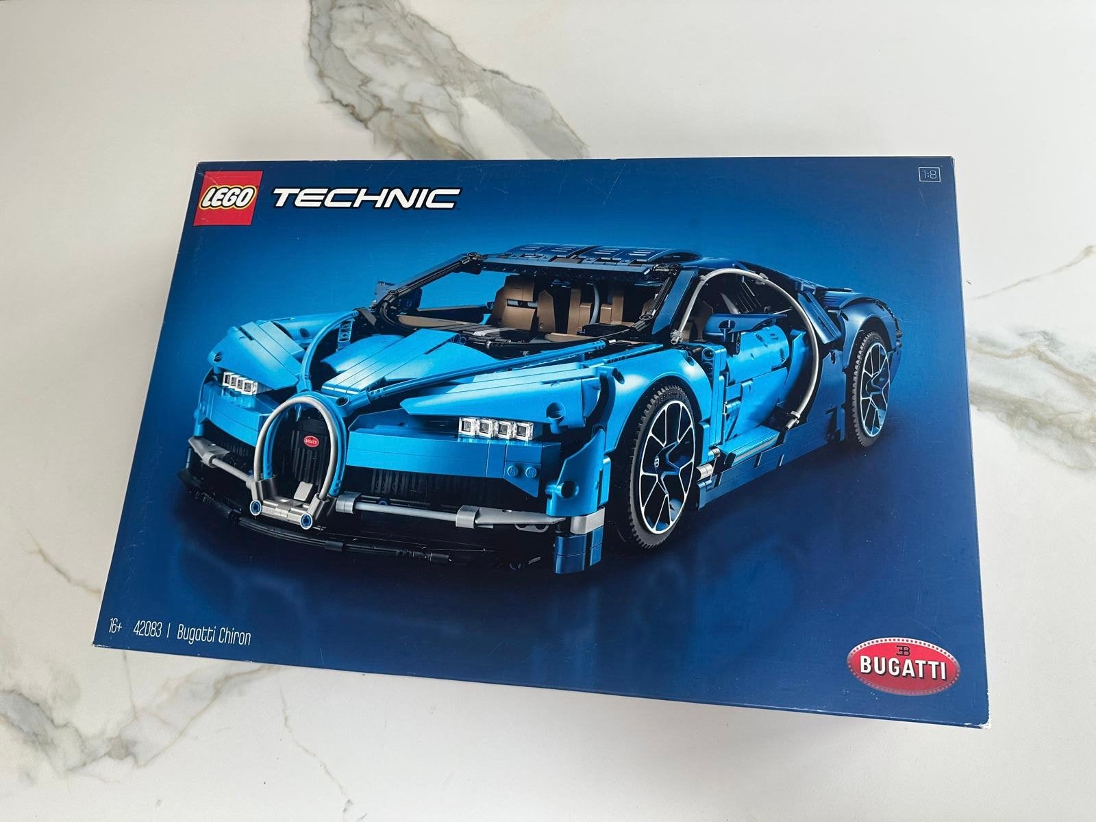 LEGO Technic Bugatti Chiron 42083, Ophalen, Zo goed als nieuw