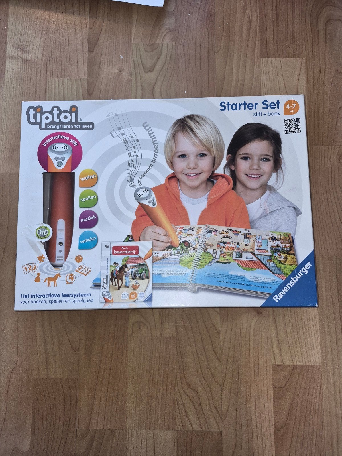 tiptoi Starterset Ontdek de Boerderij (Stift + Boek), Kinderen en Baby's, Ophalen, Zo goed als nieuw, Taal en Lezen