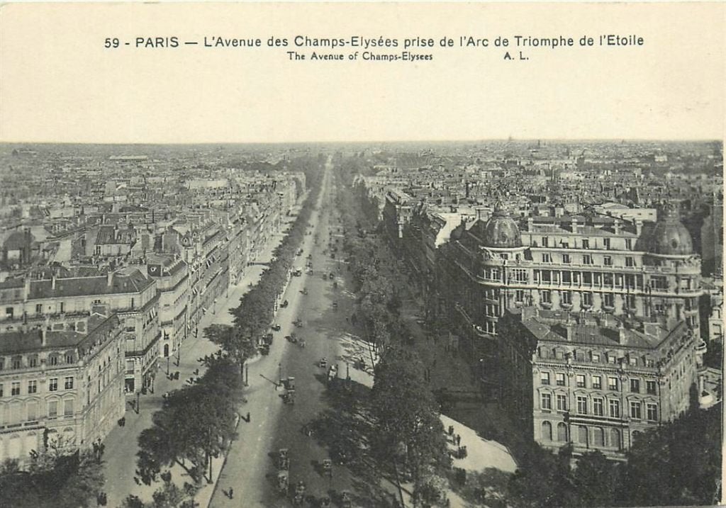 701-487-049 Paris Champs Elysees, Ophalen of Verzenden, Voor 1920, Frankrijk