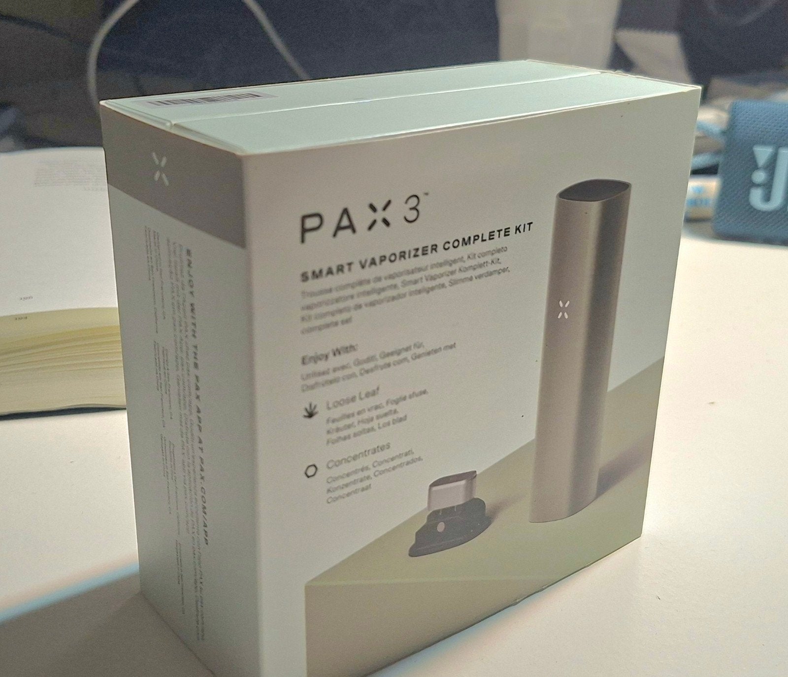 PAX 3 Smart Vaporizer Complete Kit – Compleet met accessoire, Ophalen of Verzenden, Gebruikt, Overige typen