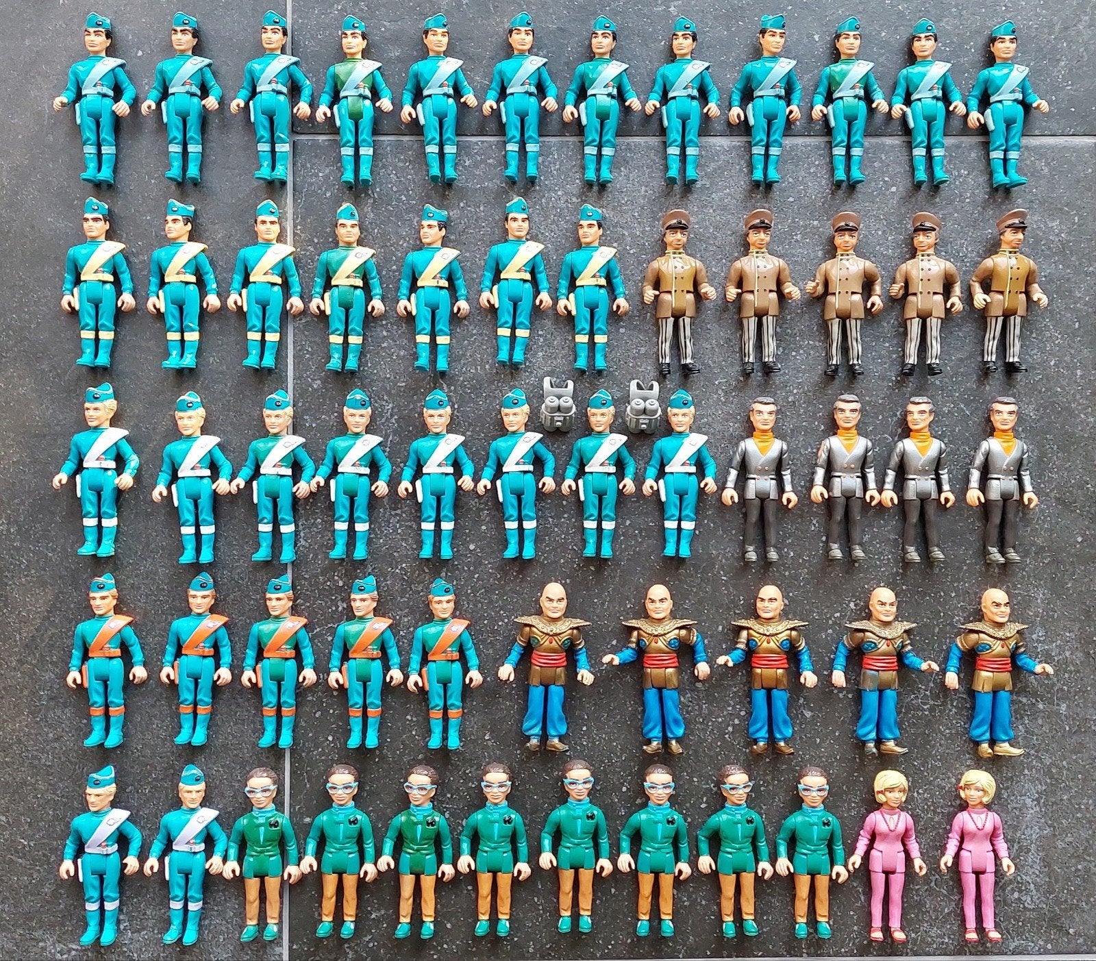 Thunderbirds poppetjes Matchbox (ook los te koop), Verzamelen, Speelgoed, Ophalen of Verzenden, Zo goed als nieuw