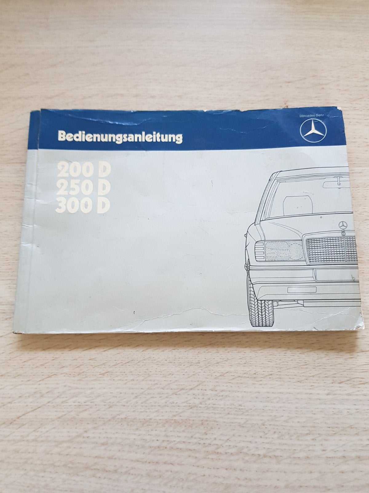 Mercedes-Benz Bedienungsanleitung 200D 250D 300D, Ophalen of Verzenden