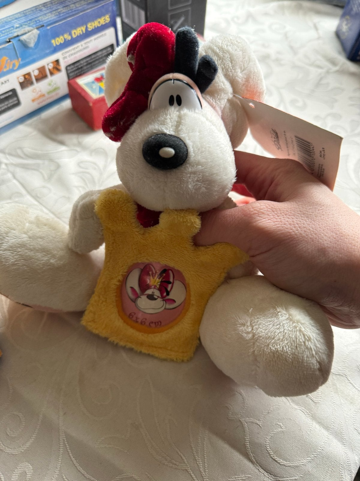 Diddl knuffel in prima staat met label, Verzamelen, Diddl, Ophalen of Verzenden, Diddl, Gebruikt, Knuffel