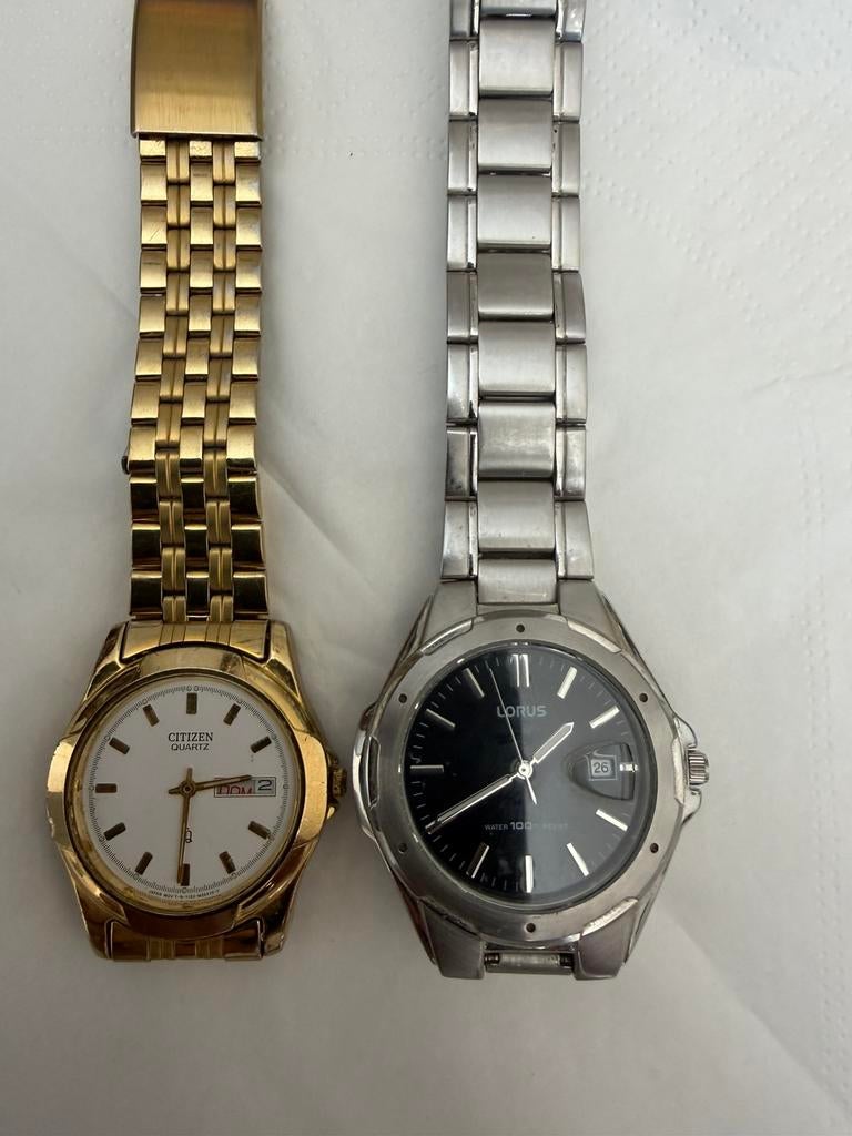 2 mooie horloges,, Sieraden, Tassen en Uiterlijk, Horloges | Dames, Ophalen of Verzenden, Zo goed als nieuw, Staal, Overige merken