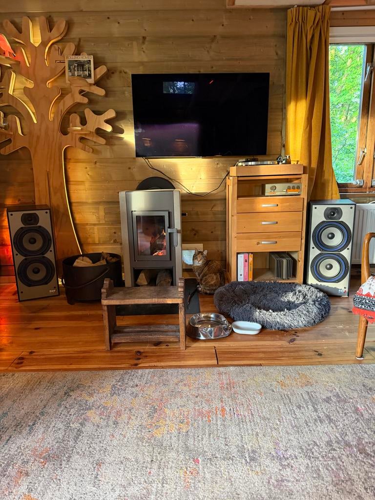 QUAD 33 voorversterker (gereviseerd) en 303 eindversterker., Audio, Tv en Foto, Versterkers en Receivers, Gebruikt, 60 tot 120 watt