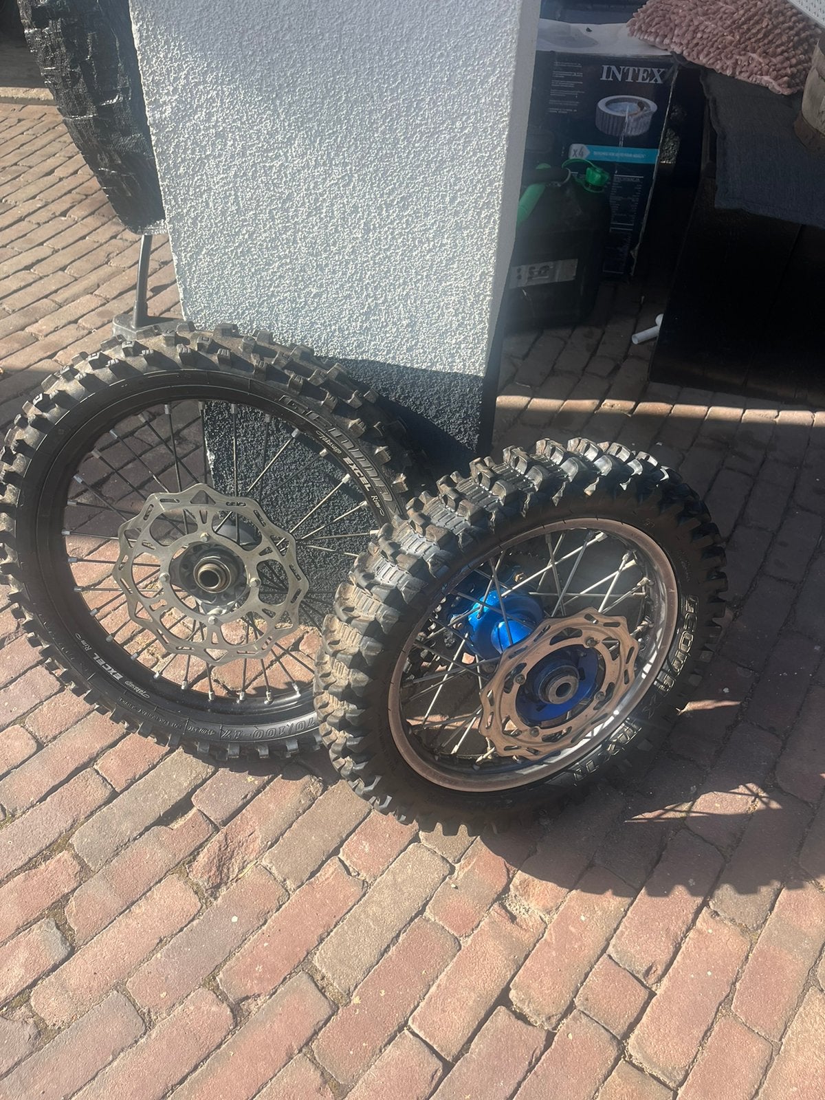 Set kleine wielen ktm gasgas husqvarna 85cc, Ophalen of Verzenden