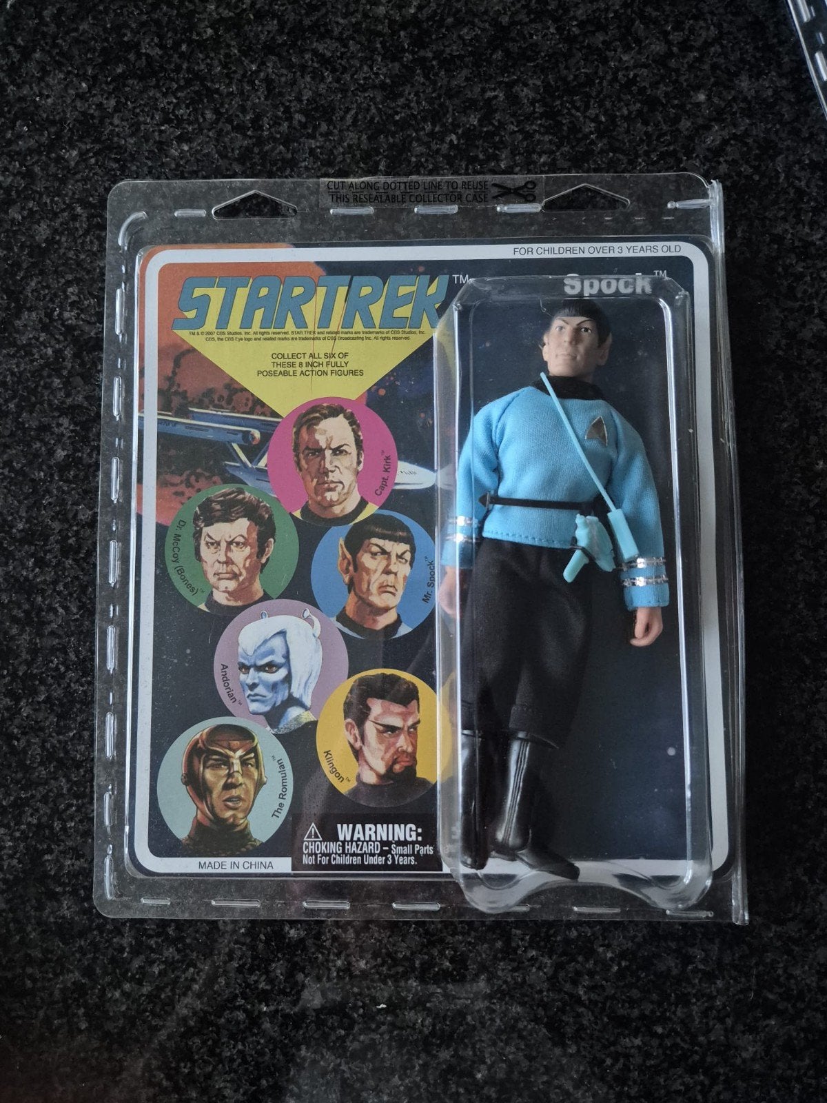 ZELDZAAM Star Trek Mr Spock diamond select, Ophalen of Verzenden, Nieuw