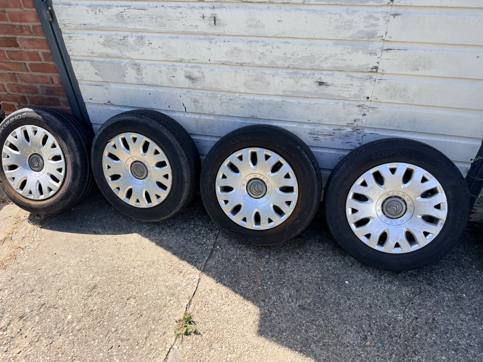 Velgen met band 4x108, Ophalen