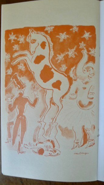 Kees van Dongen,Gala de L’union des artistes ,met koordje, Ophalen of Verzenden