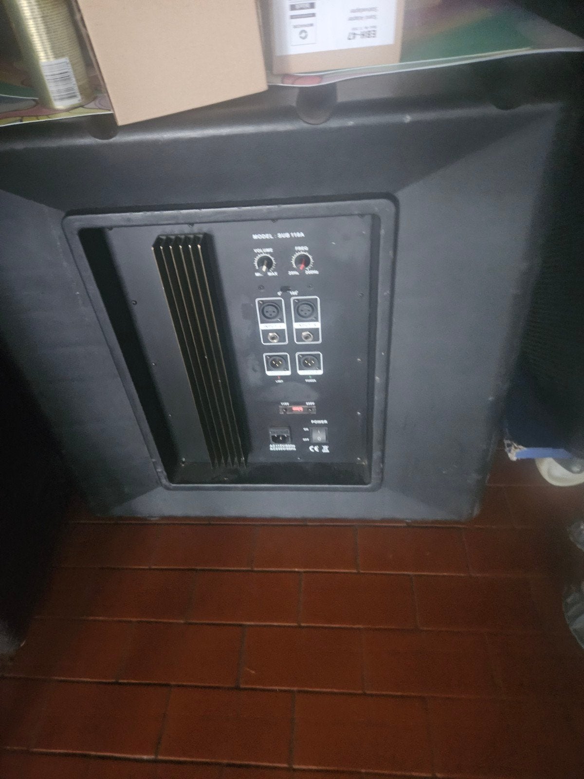 2x 18 inch Subwoofer - In goede staat, Ophalen, Gebruikt, Subwoofer, Overige merken