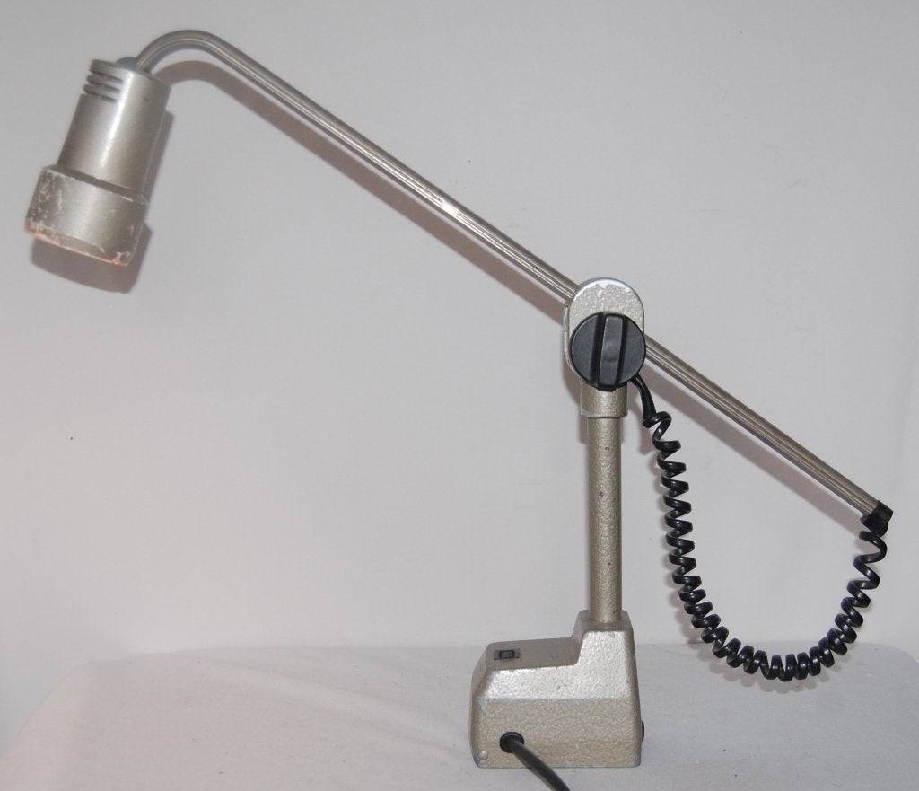 Fraaie fabriekslamp, werklamp: Efka Lux, Metaal, Overige merken, Gebruikt, Industrieel