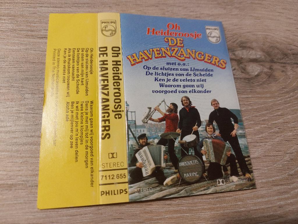 DE HAVENZANGERS - OH HEIDEROOSJE (MC), 1 bandje, Ophalen of Verzenden, Zo goed als nieuw, Origineel