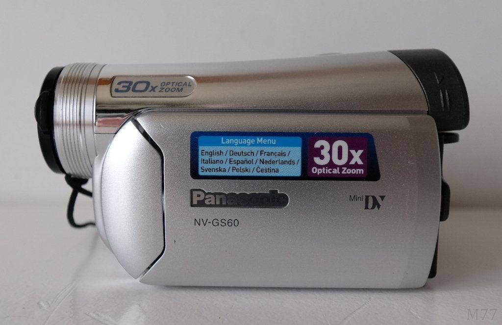 Panasonic NV-GS60 MiniDV Camcorder, Mini dv, Gebruikt, Panasonic, 20x of meer