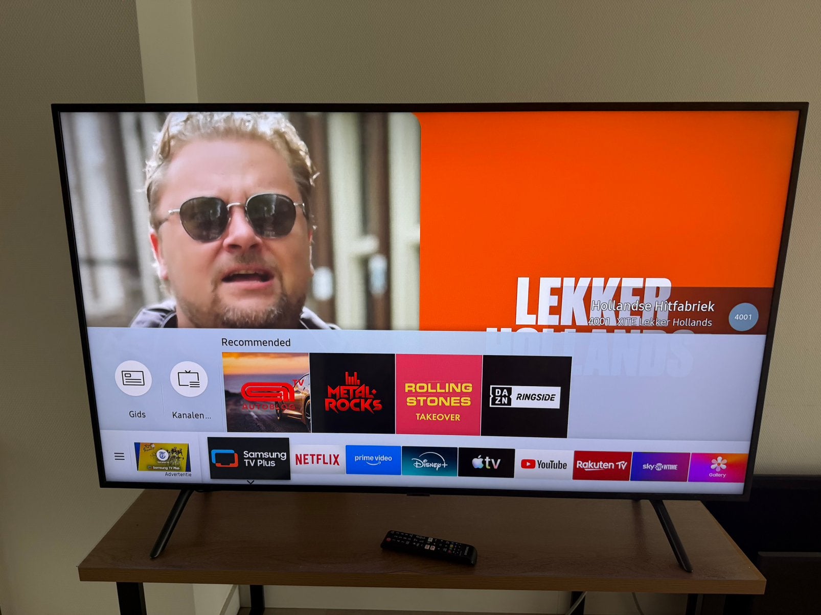 Samsung smart led 4k uhd tv 55 inch, Audio, Tv en Foto, Televisies, Ophalen, LED, 50 Hz, Zo goed als nieuw