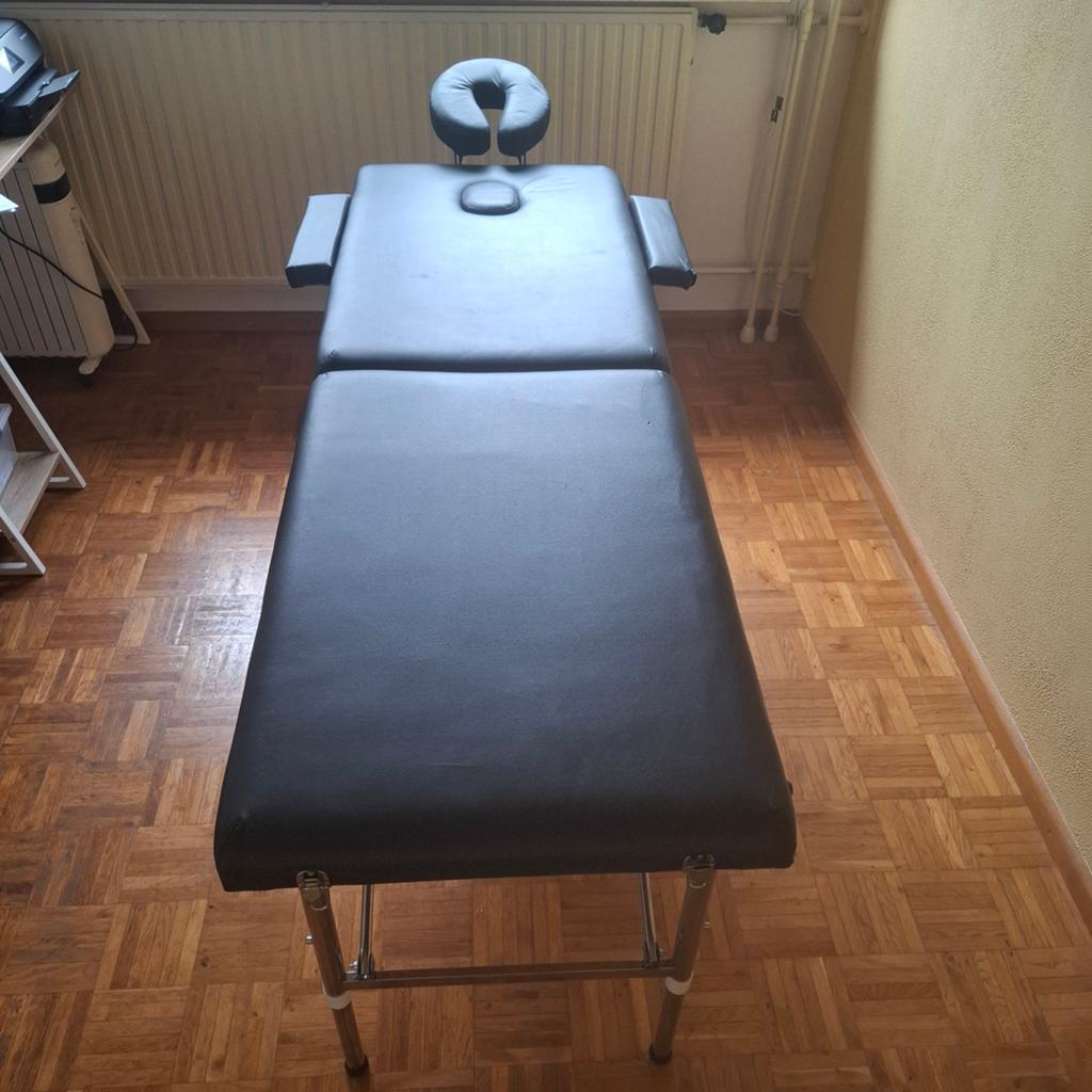 Massagetafel 80 cm hoog met kopsteun en armverbreding, Ophalen of Verzenden, Gebruikt