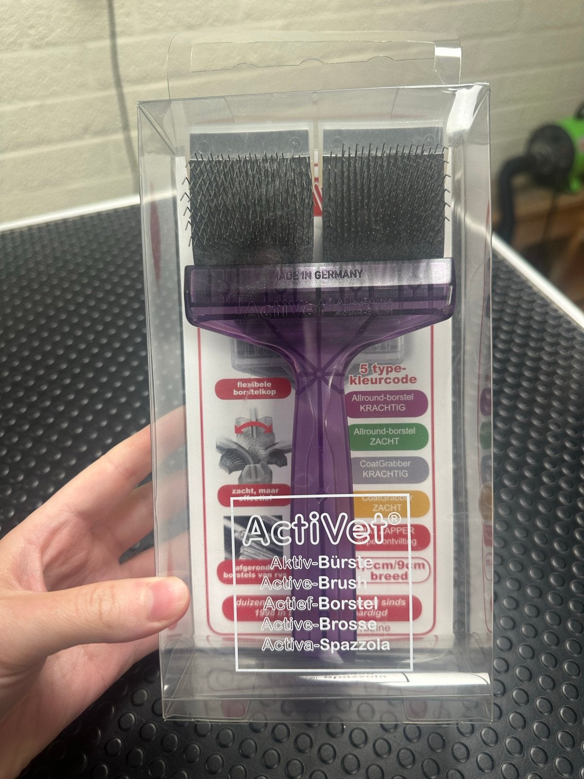 Activet borstel dubbel paars nieuw!, Ophalen of Verzenden, Nieuw