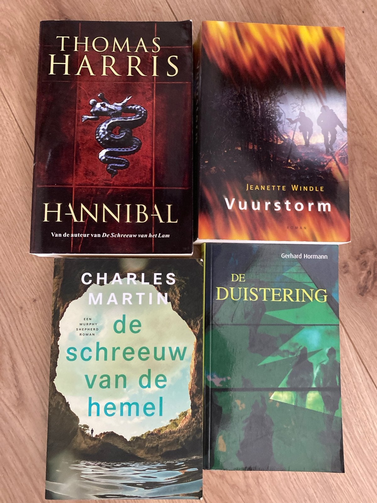 Boekenpakket: Hannibal, Vuurstorm, De duisteting, Boeken, Romans, Ophalen of Verzenden, Gelezen, Europa overig