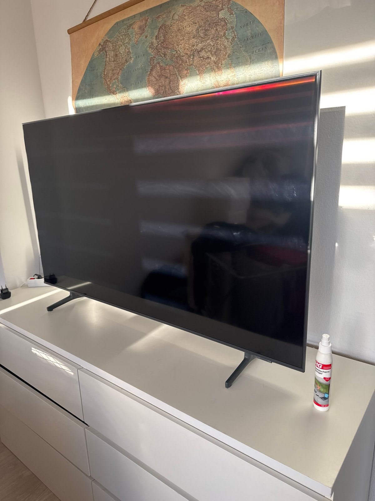 Samsung QLED 4K Smart TV - QE55Q64AAU (55 inch), Ophalen, Zo goed als nieuw, 100 cm of meer, Samsung