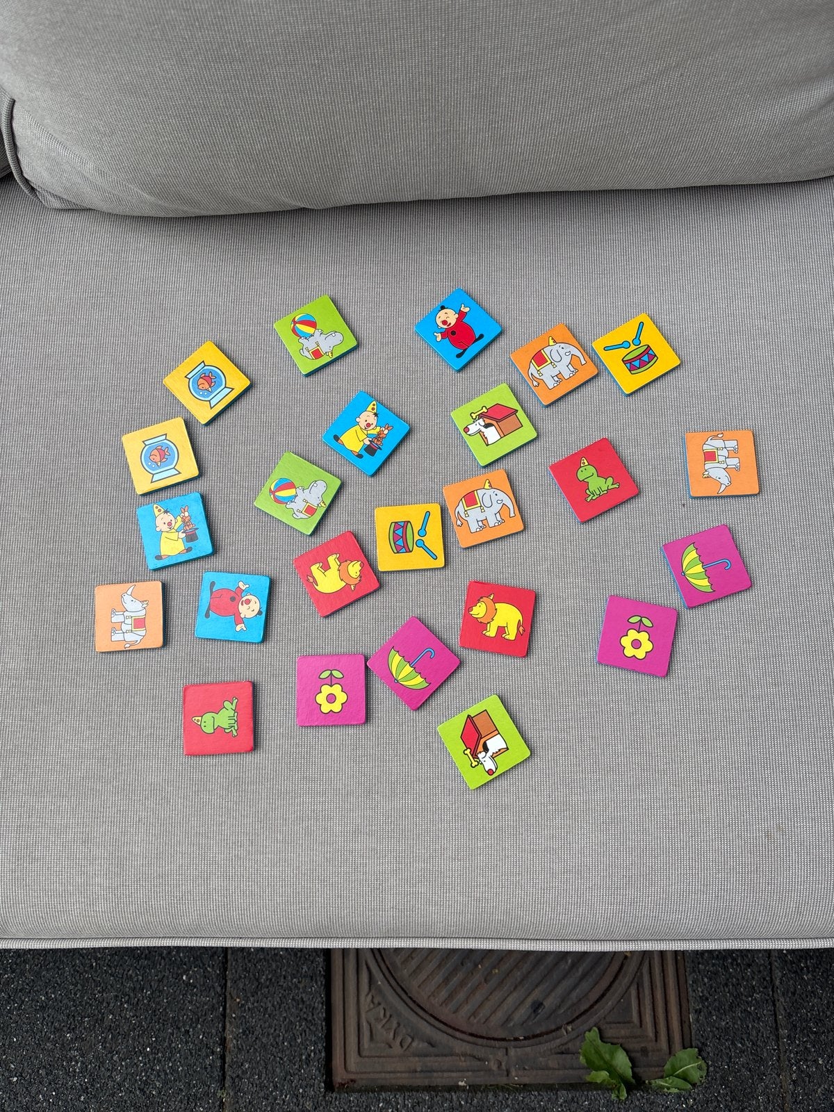 Bumba Memory spel voor kinderen - Dieren en figuren, Kinderen en Baby's, Speelgoed | Educatief en Creatief, Gebruikt, Puzzelen