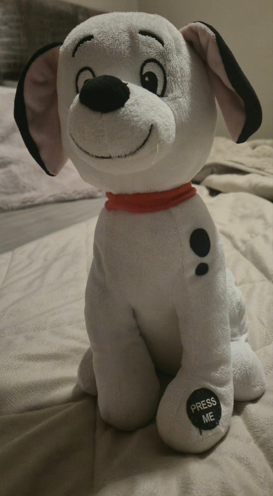 Schattige Dalmatiër knuffel- Disney, Disney, Middelgroot (20 tot 80 cm), Wit, Disney