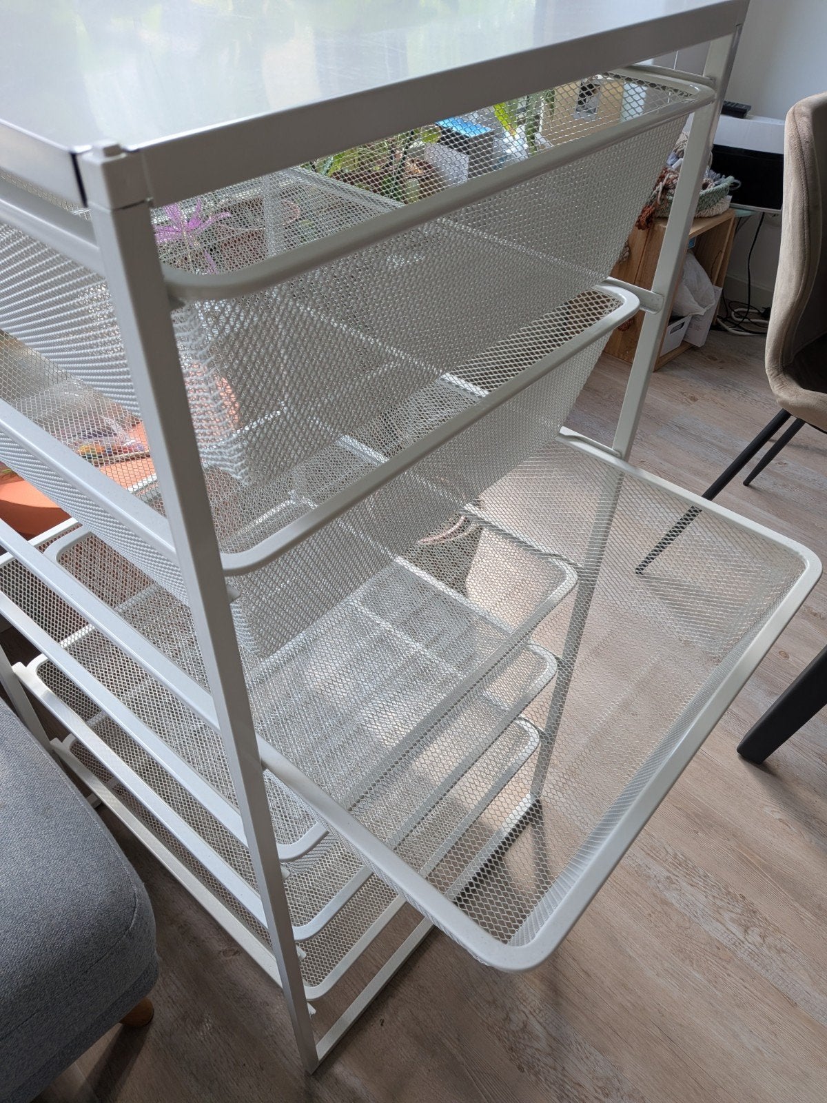 JONAXEL Opbergcombinatie wit, 50x51x104 cm, Ophalen, Zo goed als nieuw