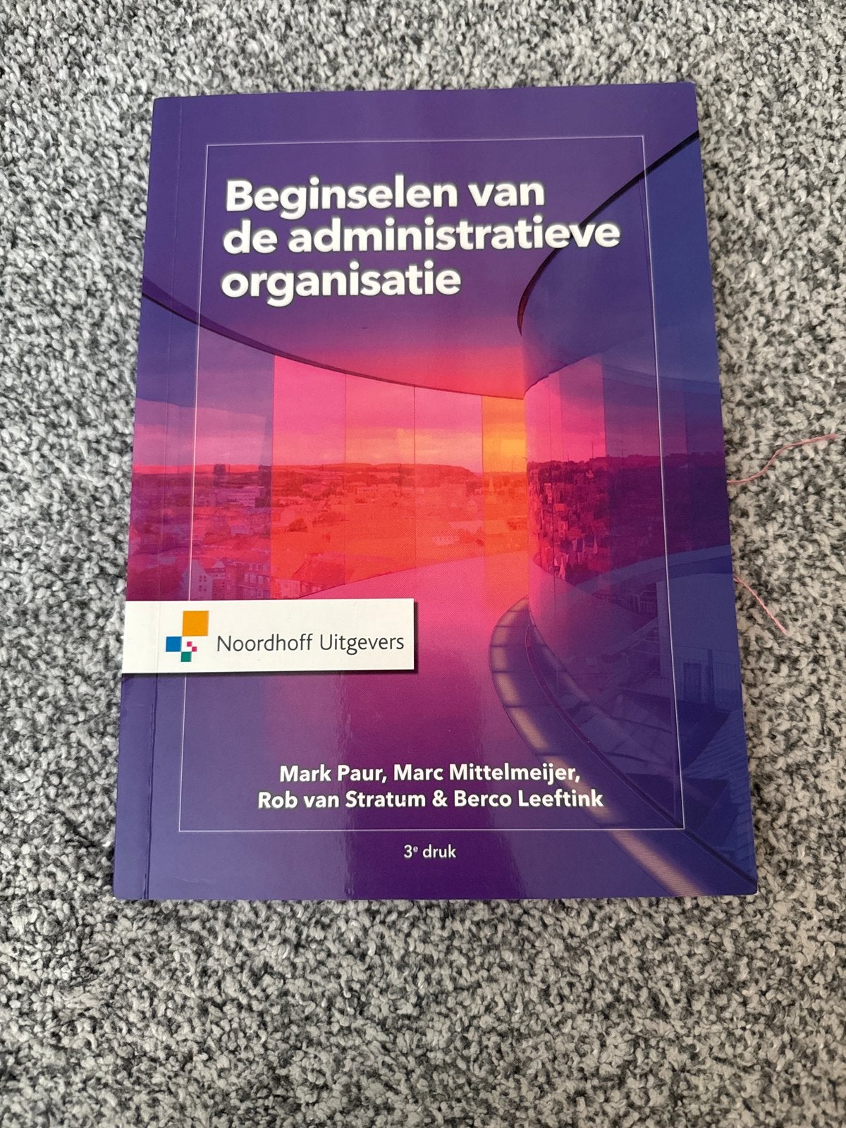 Beginselen van de administratieve organisatie, Ophalen of Verzenden, Gamma, Zo goed als nieuw, HBO