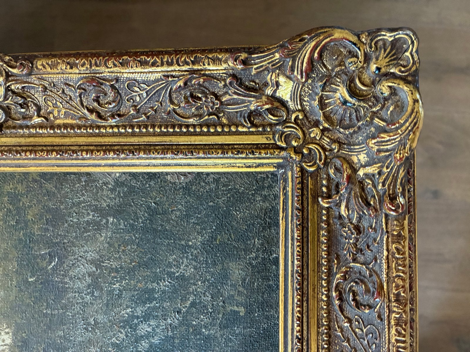 Mooie liist, Klassiek Landschap Schilderij met Gouden Lijst, Antiek en Kunst, Kunst | Schilderijen | Klassiek, Landschap, Klassiek