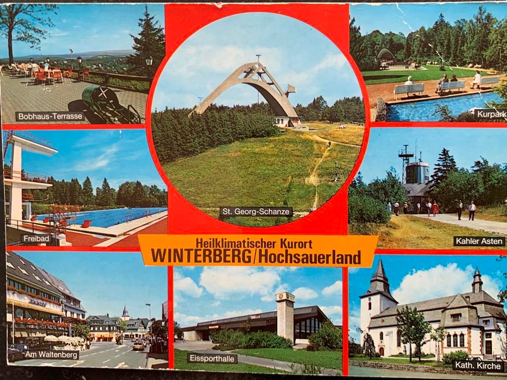 Duitsland, Winterberg., Ophalen of Verzenden, Gelopen, Duitsland