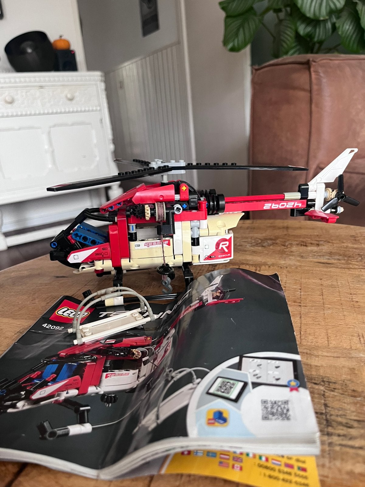 LEGO technic 42092, Gebruikt, Lego, Inclusief instructies, Ophalen of Verzenden