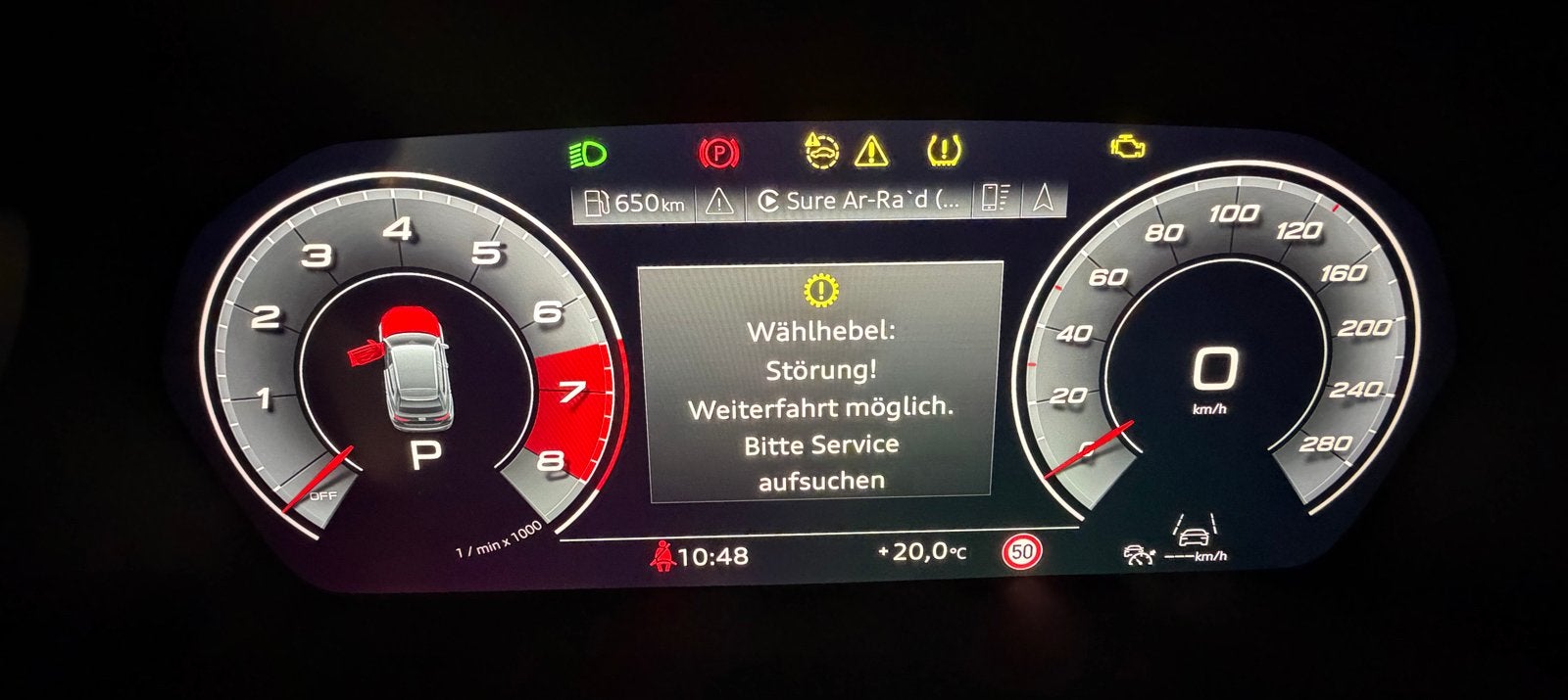 Keuzehendel storing wählhebel störung P27F500, Ophalen of Verzenden, Nieuw