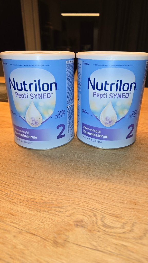 2x Nutrilon Pepti 2, Ophalen of Verzenden, Nieuw, Overige typen, Nutrilon