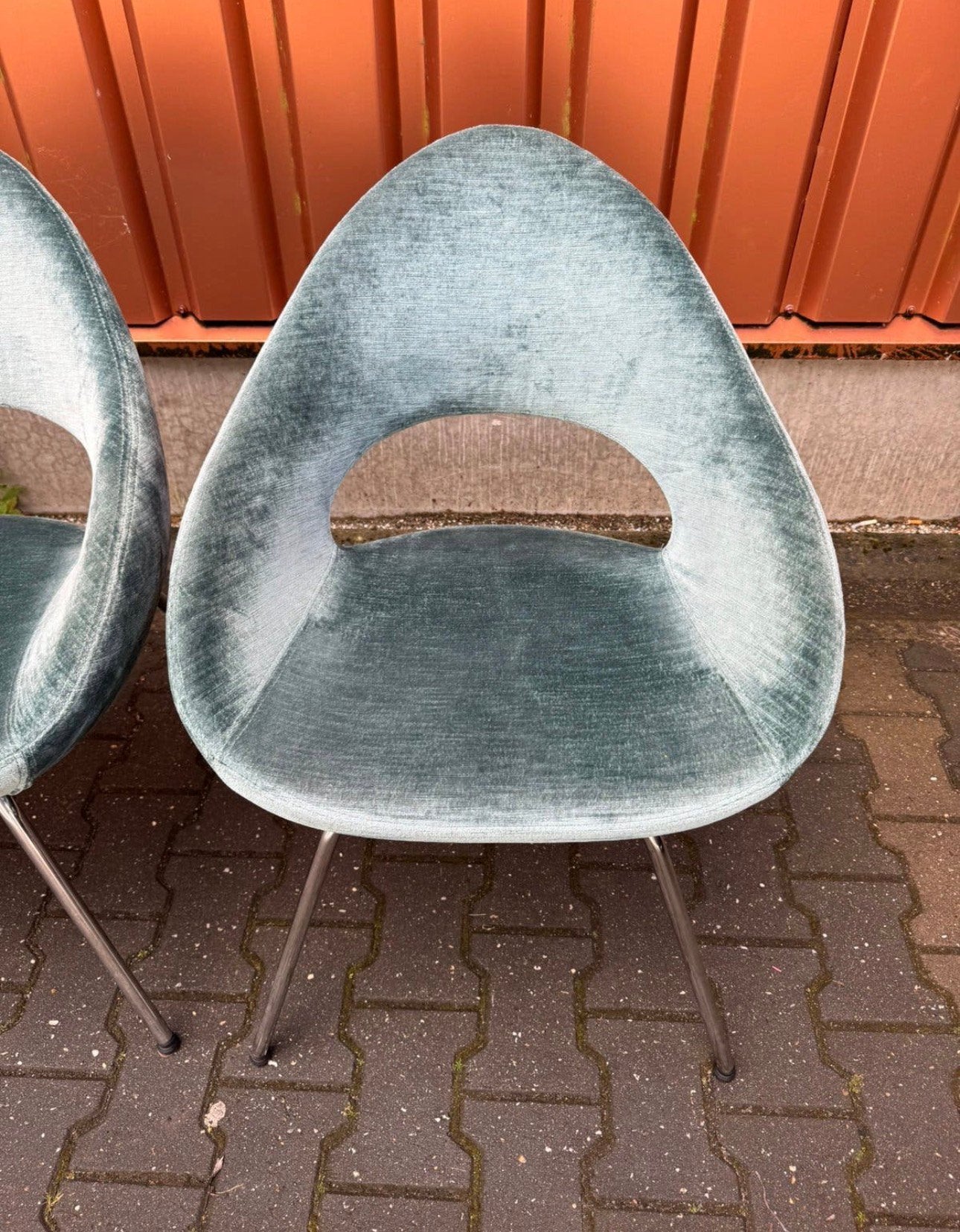 Artifort Shark stoel (6x) - Rene Holten - zgan, Huis en Inrichting, Stoelen, Ophalen, Luxe design, Blauw, Zo goed als nieuw