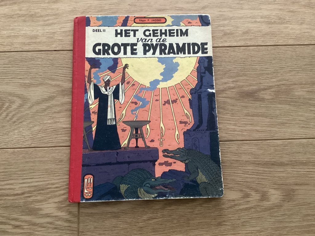 Blake&Mortimer Het geheim van de grote pyramide deel 2 1e dr, Eén stripboek, Ophalen of Verzenden, Gelezen