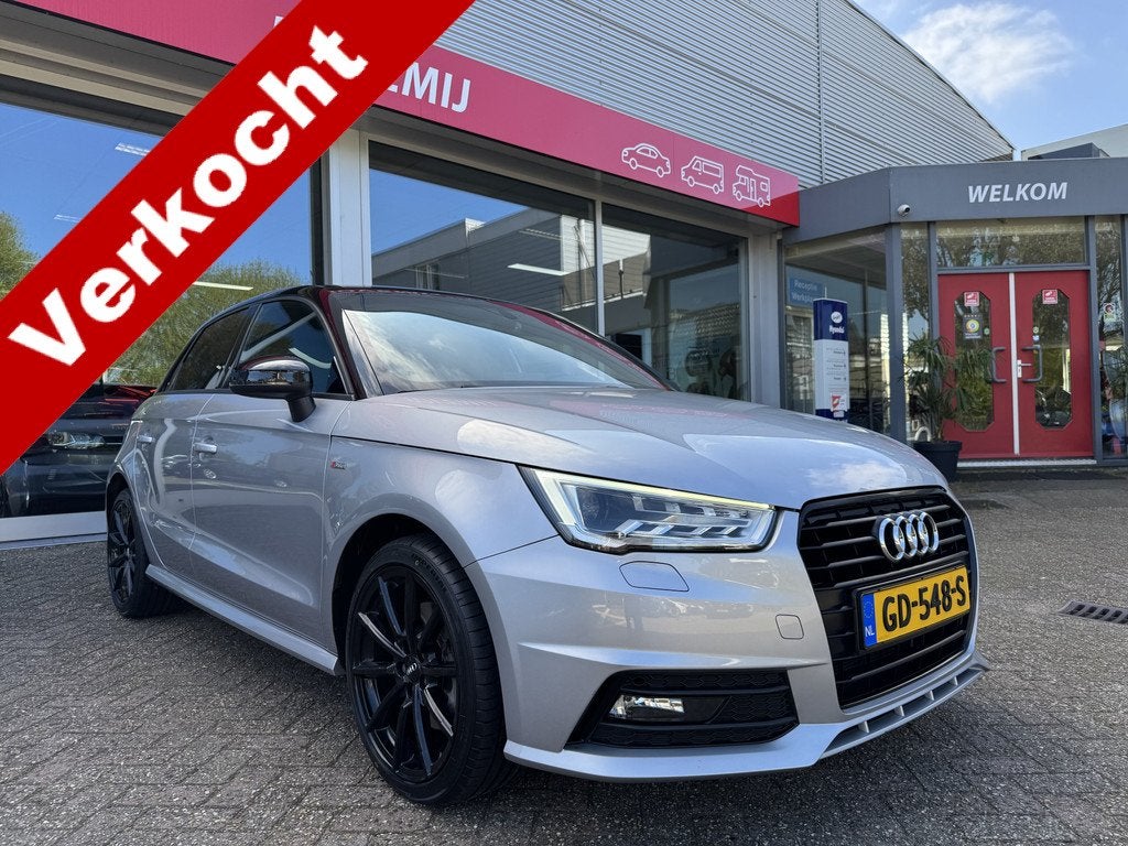 Audi A1 Sportback 1.4 TFSI Sport Pro Line S Automaat, Cruise, Auto's, Audi, 4 cilinders, 4 stoelen, Leder en Stof, 49 €/maand