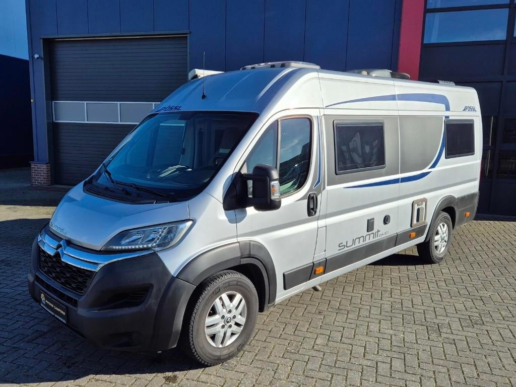 Pössl Summit 640, 46.868km, lengte bedden + garantie!, Buscamper of Camperbus, Pössl, 6 tot 7 meter, Bedrijf