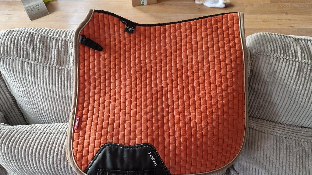Lemieux dressuurdekje maat full abricot en 2 baselayers, Dieren en Toebehoren, Paarden en Pony's | Dekens en Dekjes, Ophalen of Verzenden