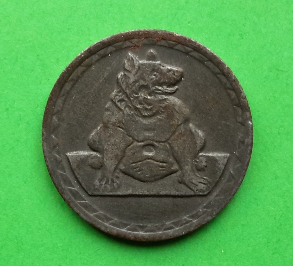Duitsland : - Noodmunt 25 pf. 1920 Stadt Aachen., Verzenden, Duitsland, Losse munt