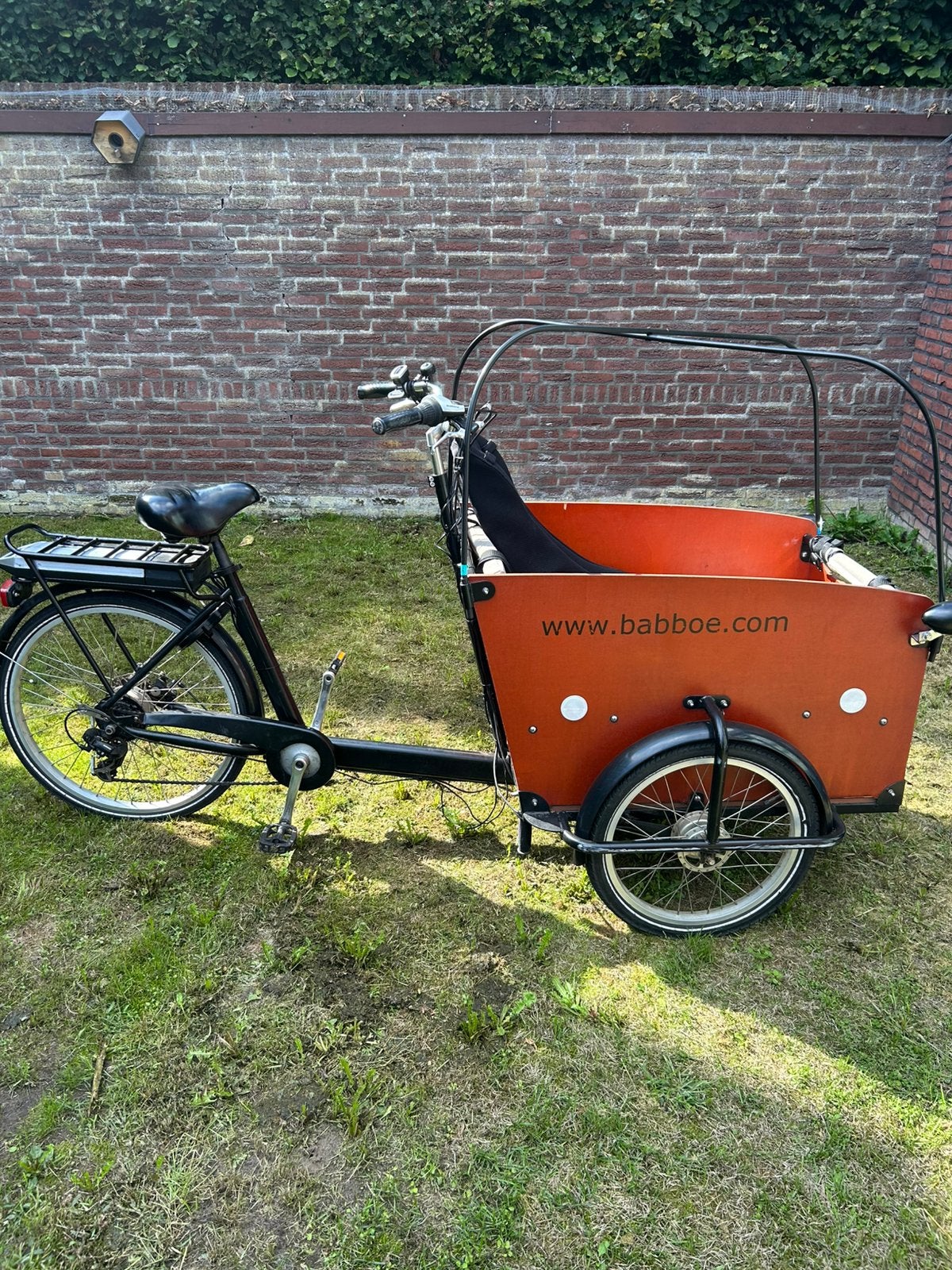 Elektronische bakfiets, Ophalen, Zo goed als nieuw, 4 kinderen of meer, Huif